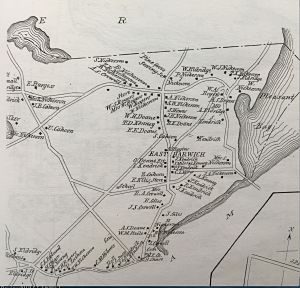 East Harwich from the original George H Walker Company 1880 map